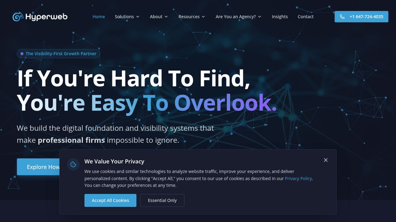 Hyperweb | Visibility-First Growth Partner